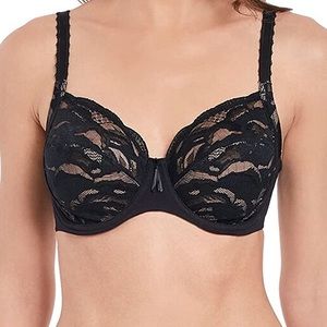 Wacoal Women’s Top Tier Underwire Black Bra